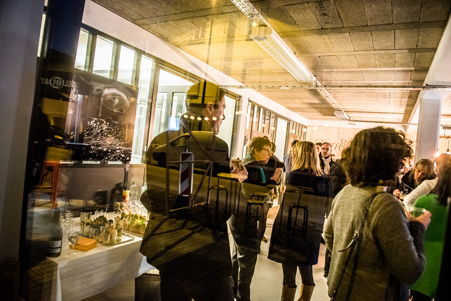 soirée d'inauguration, agence Parade
